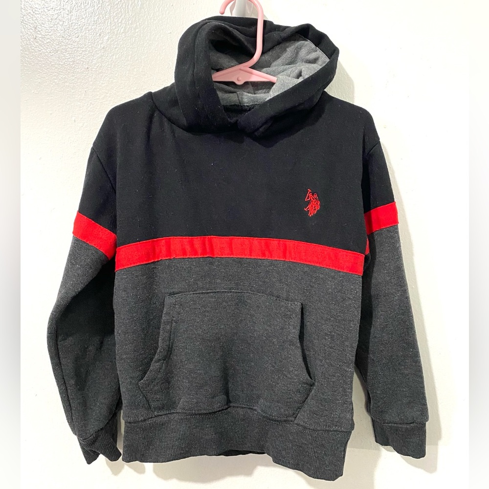 U.S Polo Assn. fleece hoodie Sz 7